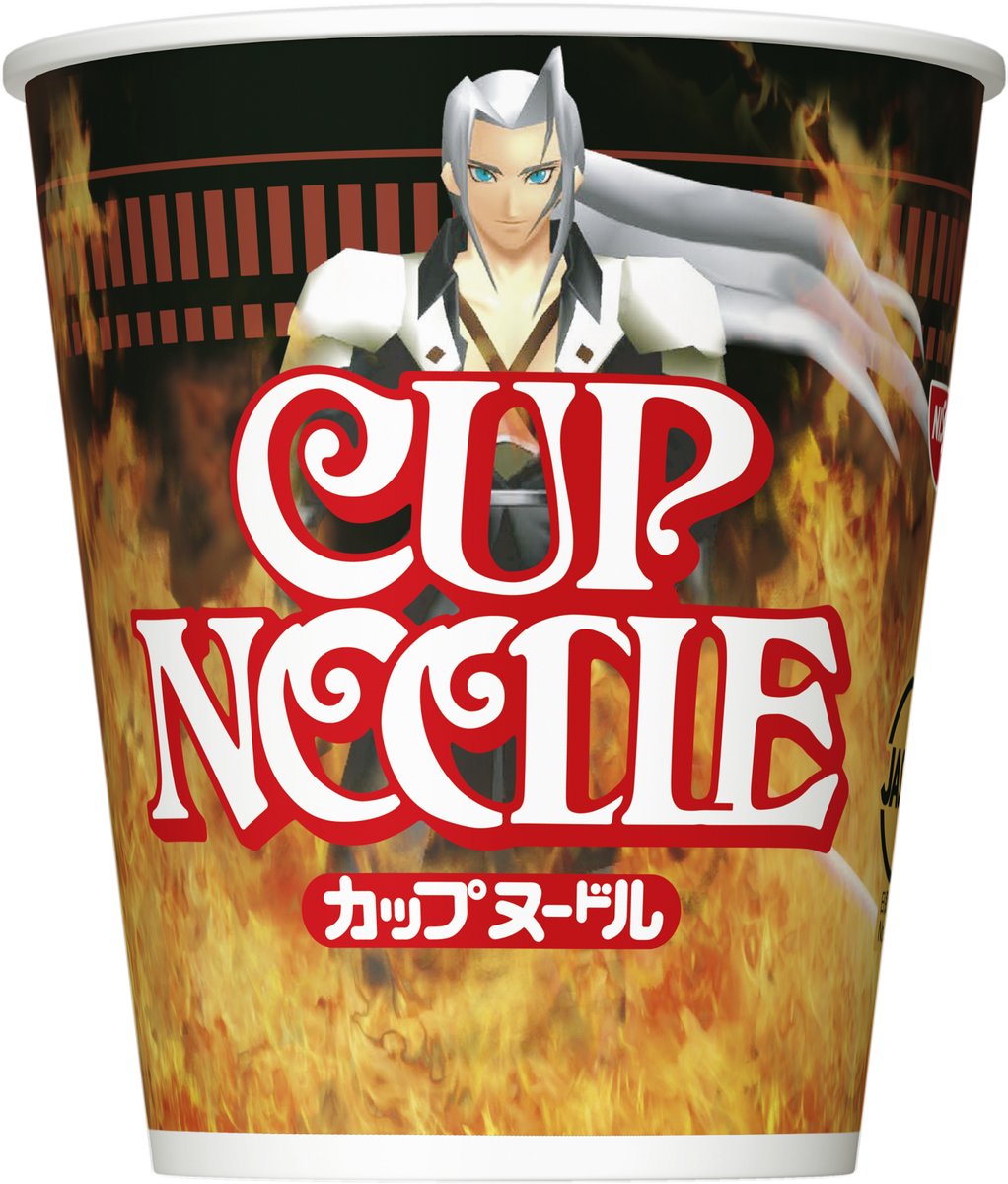 太空戰士歷代魔王泡麵！日清CUP NOODLE這次玩超大！ - 電腦王阿達