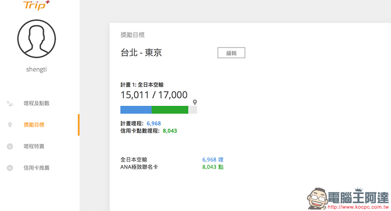 TripPlus 找尋划算機票、解析哩程，更有效率累積你的航空哩程！ - 電腦王阿達
