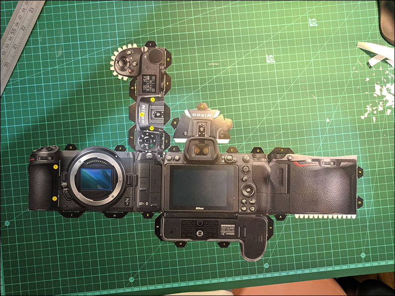 Nikon Z7 自己 DIY 組一台吧！紙製模型圖檔免費下載 - 電腦王阿達