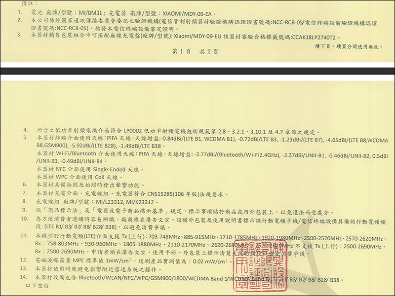 小米9 即將來臨？小米新機通過台灣 NCC 認證 - 電腦王阿達