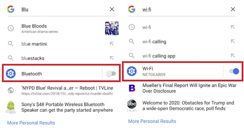 Google 搜尋列 現可用來開關裝置藍牙與 Wi-Fi 了（使用教學） - 電腦王阿達