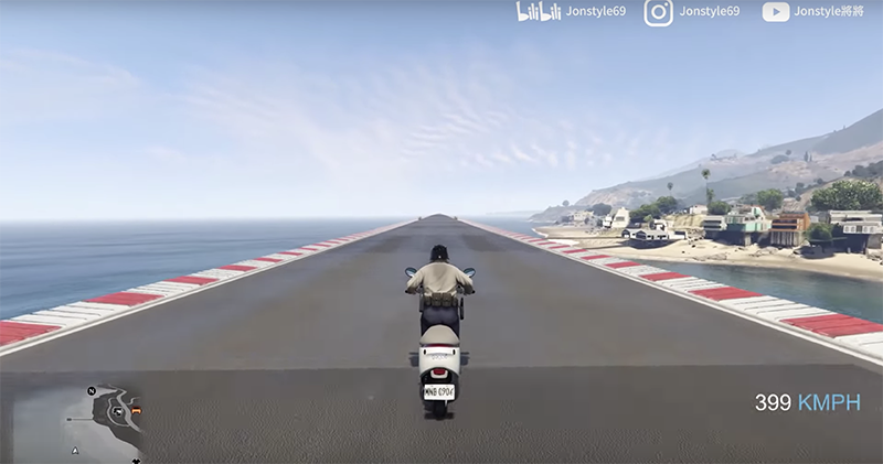 有人把 Gogoro 帶到 GTA5 「試乘」啦！越野、下水（？）樣樣來 - 電腦王阿達