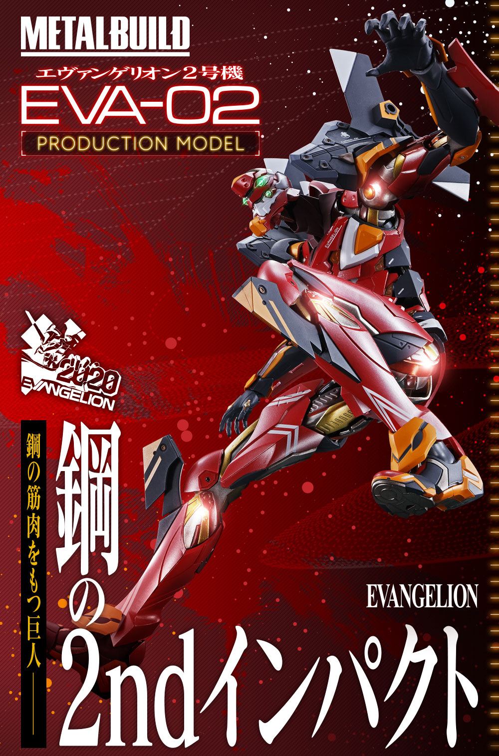 METAL BUILD 《新世紀福音戰士》EVA 2號機 商品介紹頁面公開 - 電腦王阿達