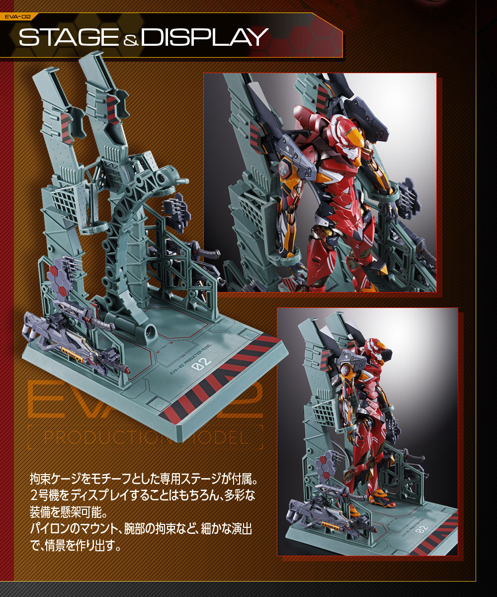 METAL BUILD 《新世紀福音戰士》EVA 2號機 商品介紹頁面公開 - 電腦王阿達