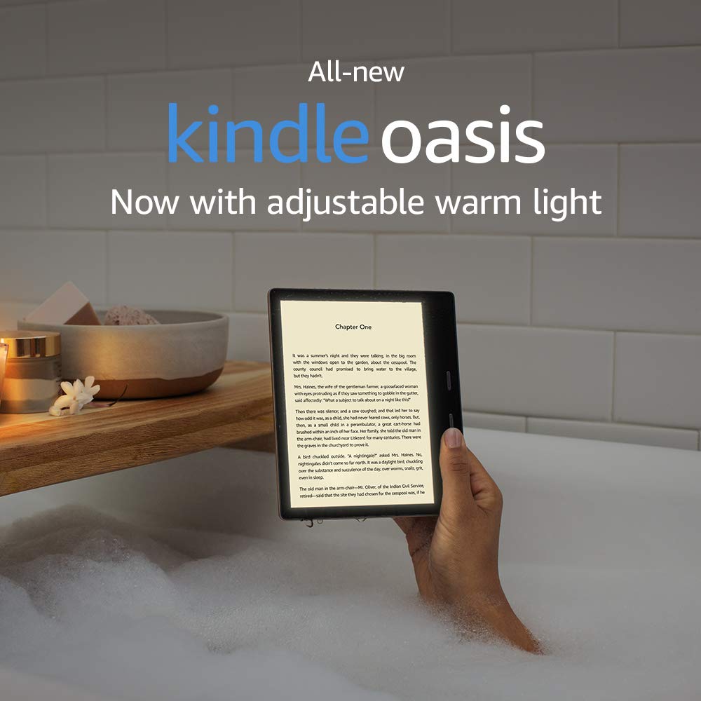 全新Kindle Oasis「 Kindle Oasis 3 」開放預購 新增色溫智慧調整功能