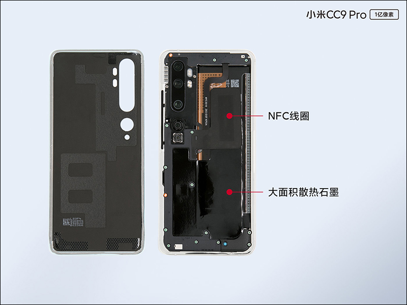 小米CC9 Pro （小米Note10）被小米官方拆解揭曉內部結構 - 電腦王阿達