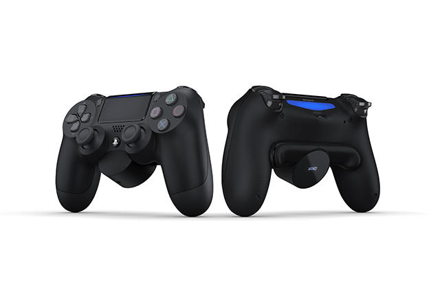 「 DualShock 4 」擴充周邊「Back Button Attachmet」 OLED 螢幕可確認設定