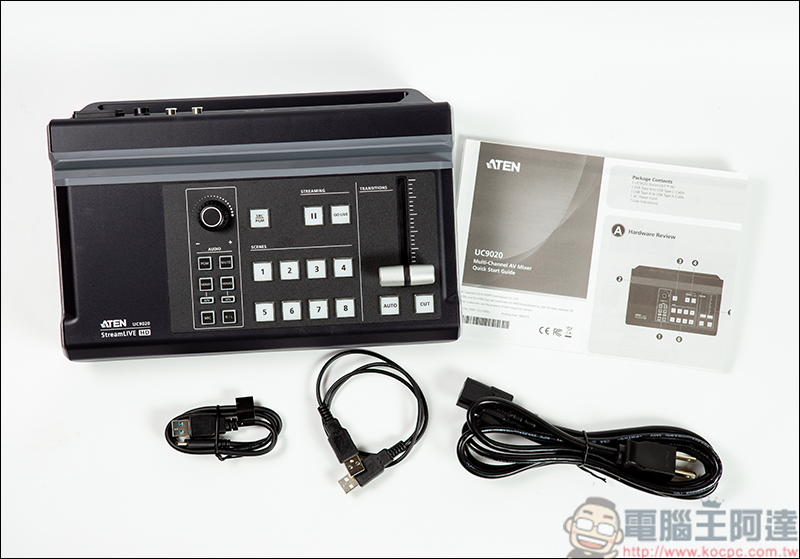 ATEN UC9020多功能直播機 開箱