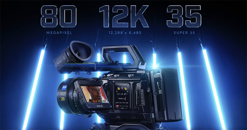 用黑科技變的魔法 Blackmagic「12K」60fps RAW 攝影機發表 - 電腦王阿達