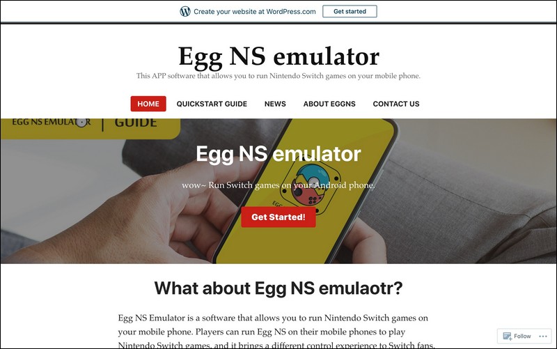 ns egg emulator apk