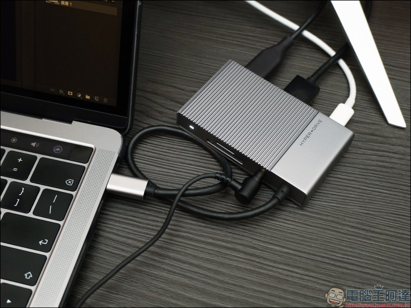 HyperDrive Gen2 6-in-1 USB-C Hub、HyperDrive 7-in-2 USB-C Hub 二代開箱動手玩：速度更快、實用設計更貼心！ - 電腦王阿達