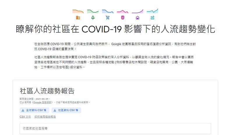 Google與Apple分別釋出「社區人流趨勢報告」與「移動趨勢報告」 驗證疫情爆發後人流變化 - 電腦王阿達