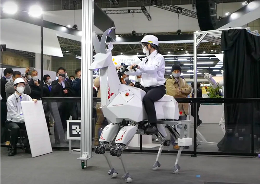 Kawasaki 做了一個可以騎在上面的山羊機器人 - 電腦王阿達