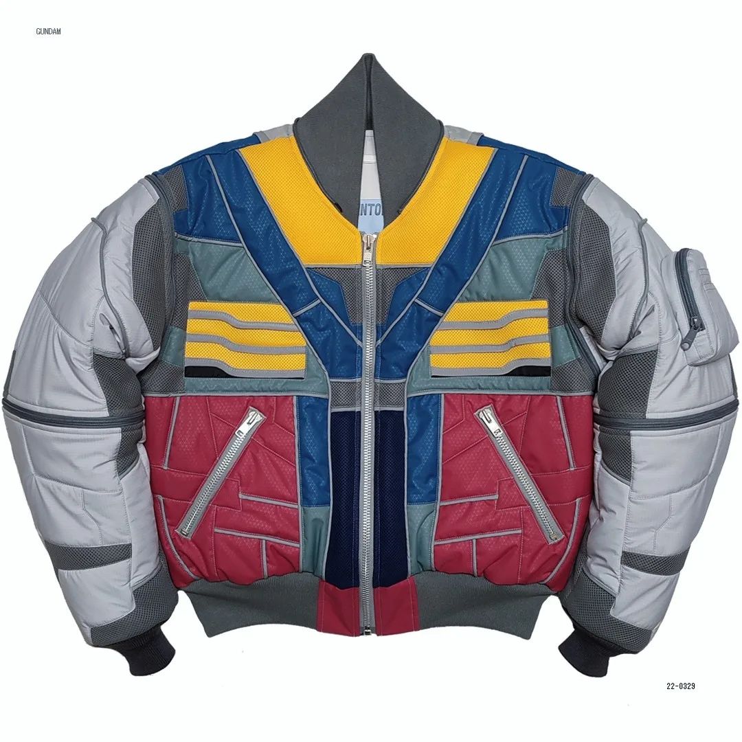 手作服飾品牌「MEMENTOMORI」公開《機動戰士鋼彈》主題飛行外套 - 電腦王阿達