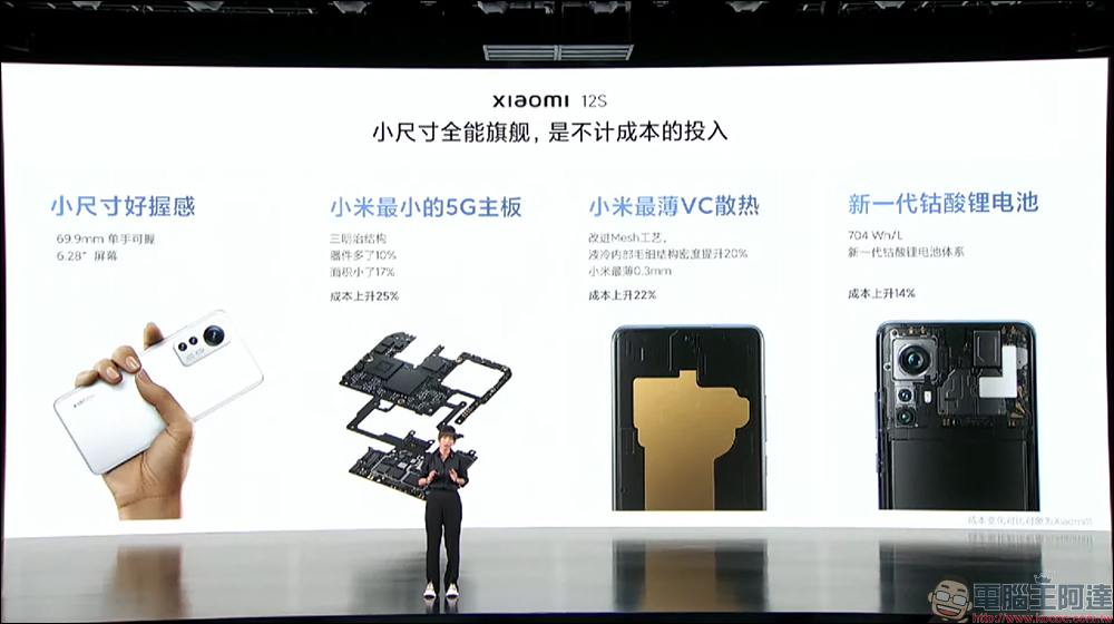 小米 Xiaomi 12S / 12S Pro 影像旗艦發表：徠卡影像加持、高通 Snapdragon 8+ Gen 1 處理器旗艦來臨！（同場加映：Xiaomi 12 Pro 天璣版） - 電腦王阿達