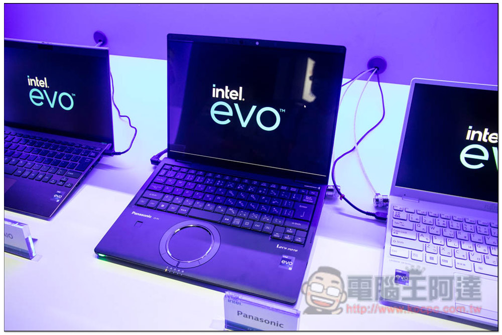 【TGS 2022】Intel Evo 認證筆電也適合玩遊戲，多款推薦型號於會場展出 - 電腦王阿達