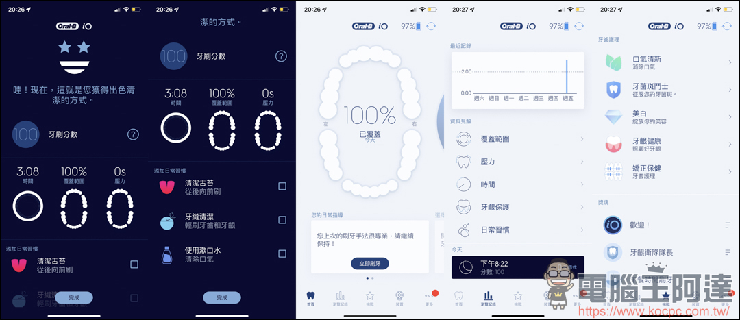 【德國百靈 Oral-B iO 系列微震科技電動牙刷】用科技專業刷牙真的好簡單！ - 電腦王阿達