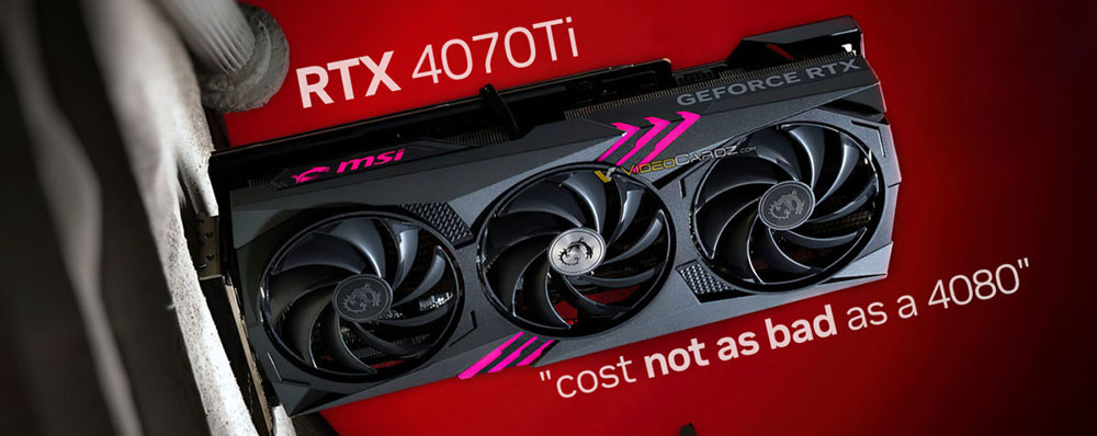 連美國微星都認同 RTX 4080 的低 CP 值，並表示 RTX 4070 Ti 更值得買 - 電腦王阿達