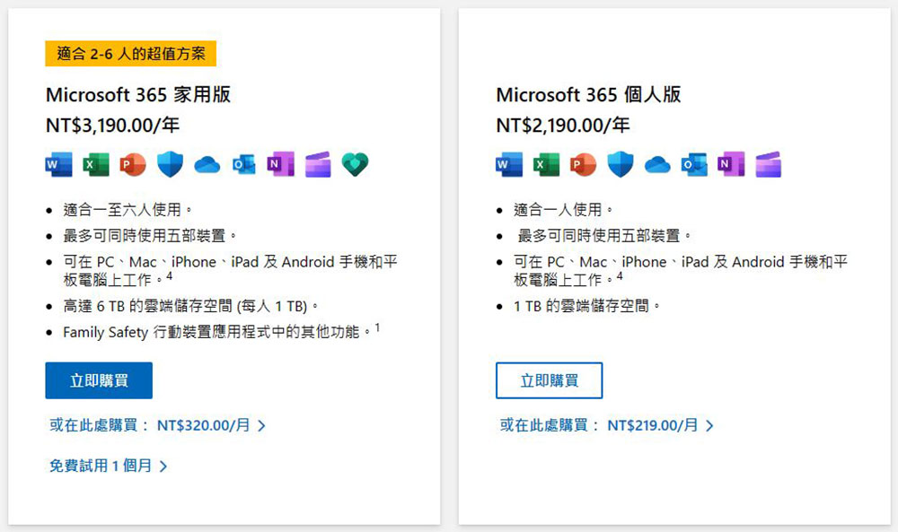 Microsoft 365 與 Office 2021：差別在哪裡？該選哪一種？(同場加映：免費替代方案） - 電腦王阿達