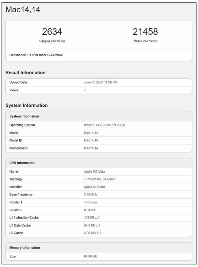 搭載 M2 Ultra 的 Mac Pro 雖然貴 M2 Studio 很多，但最新跑分數據顯示效能表現相同 - 電腦王阿達