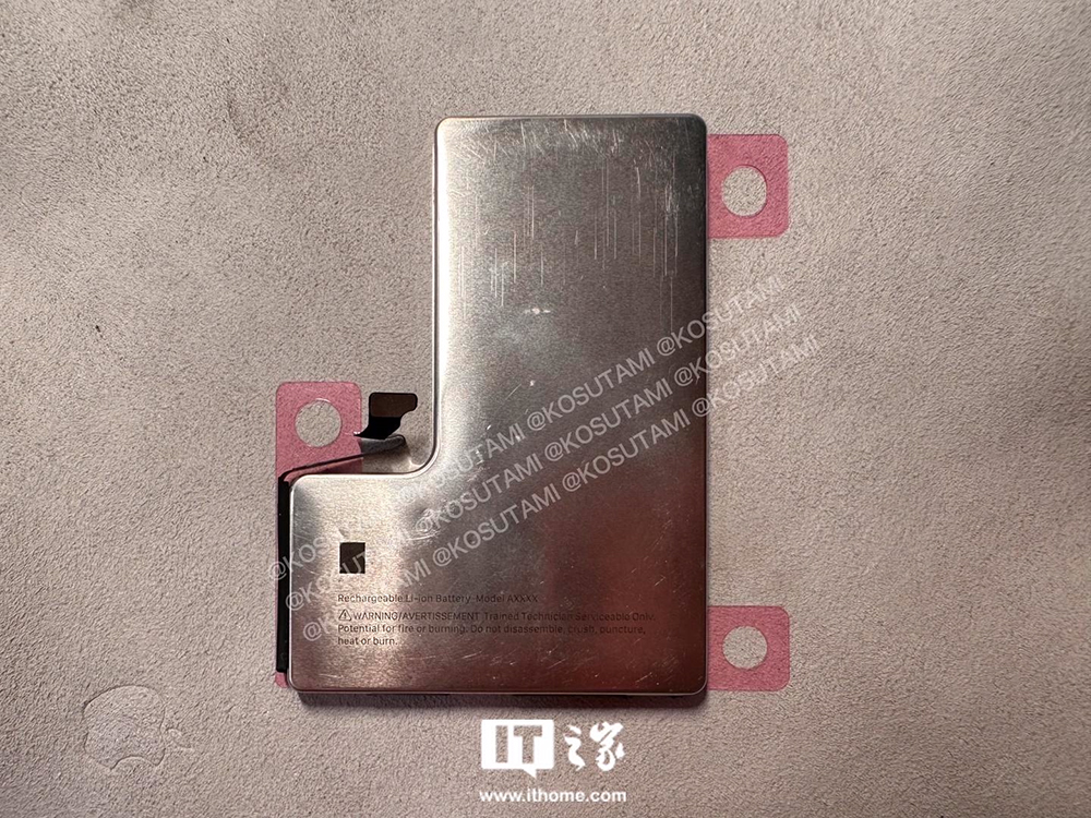 iPhone 16 Pro 金屬外殼電池