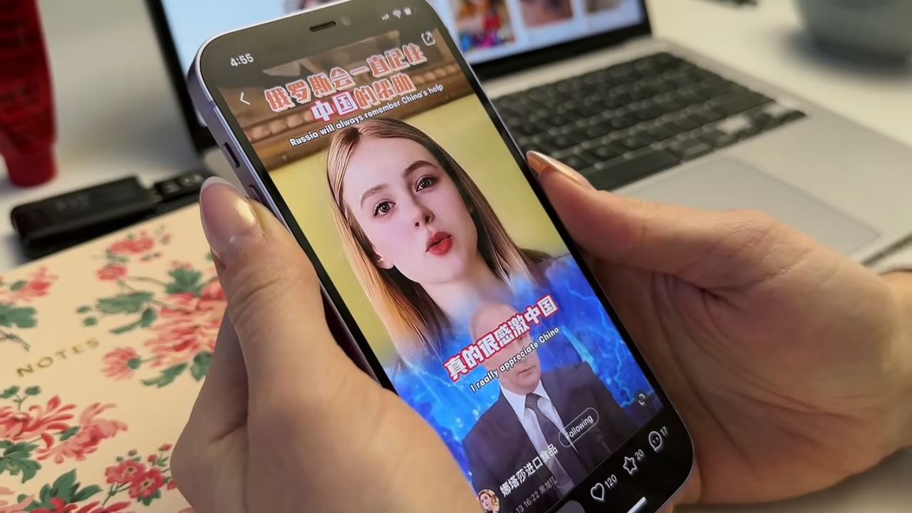烏克蘭網紅遭 Deepfake，偽造形象在小紅書宣傳俄羅斯並讚揚中國 - 電腦王阿達
