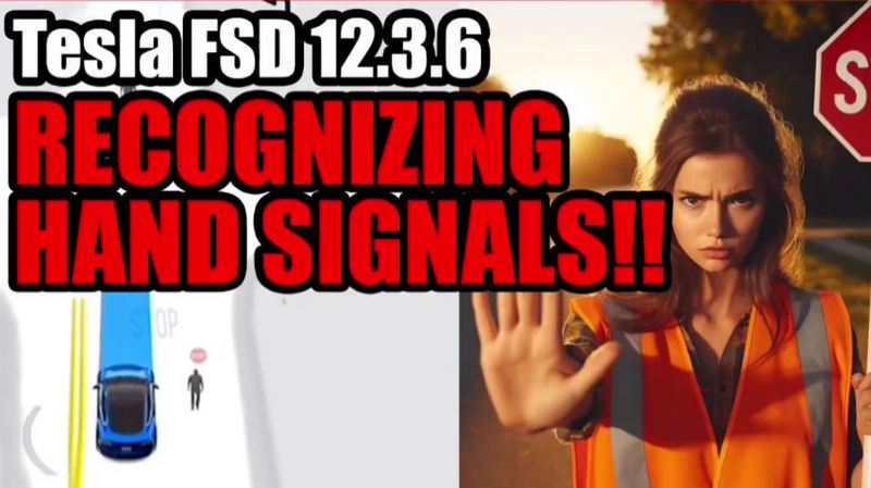 特斯拉 FSD 能辨識手勢？ 網友熱議究竟是巧合還是真有其事 - 電腦王阿達