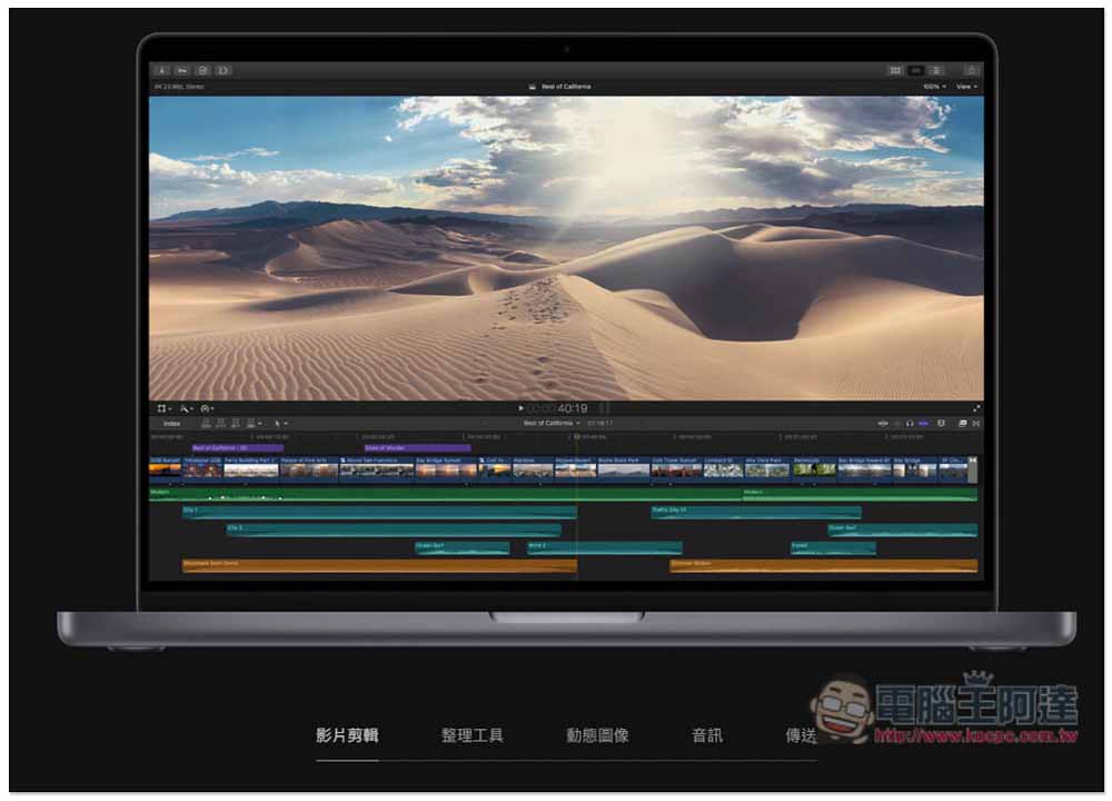 2024年最新9大Mac影片剪輯軟體推薦 - 電腦王阿達