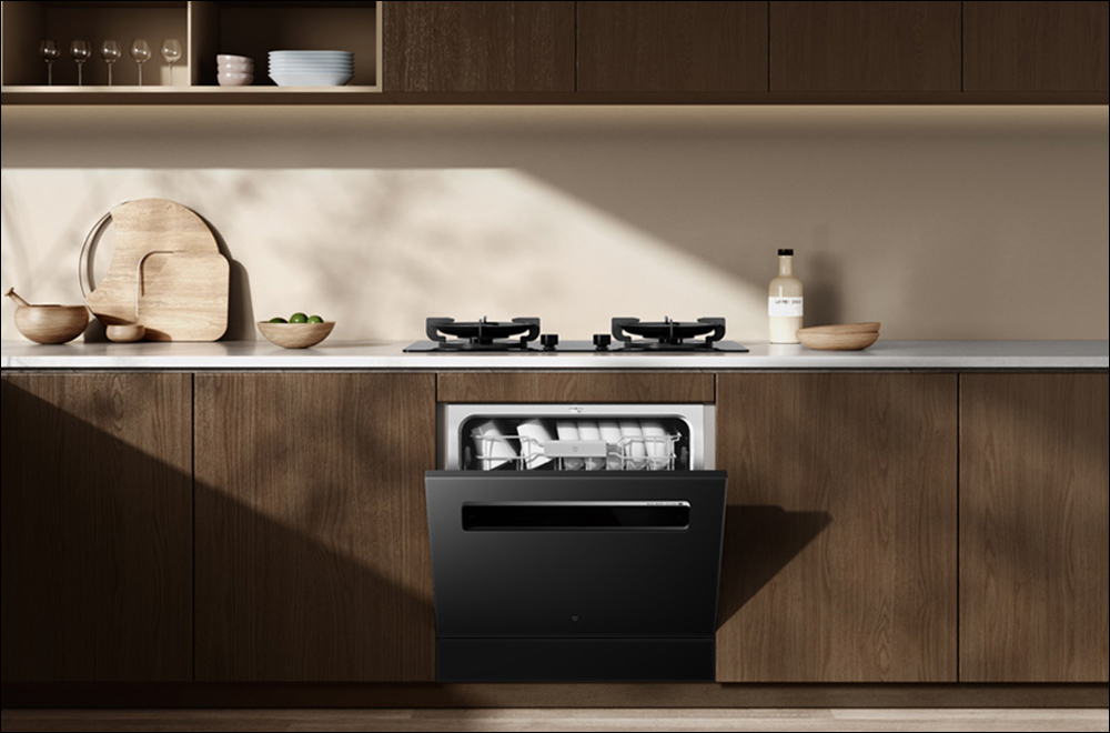 小米米家智慧嵌入式洗碗機 13 套 S2 推出，升級加強烘乾、淨洗更高效、廚下省空間 - 電腦王阿達
