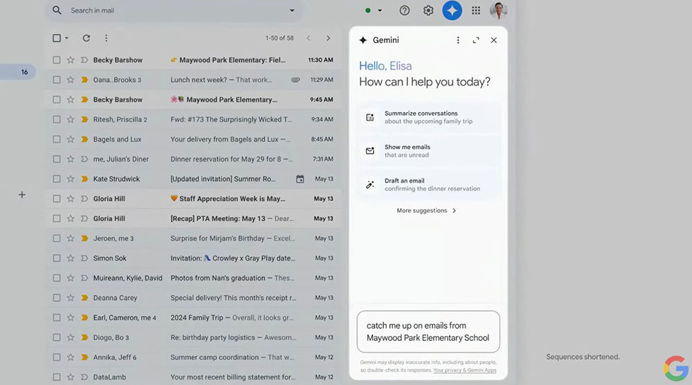 最新版 Gmail app 開始出現能幫你總結冗長信件內容的 Gemini AI 按鈕了！ - 電腦王阿達