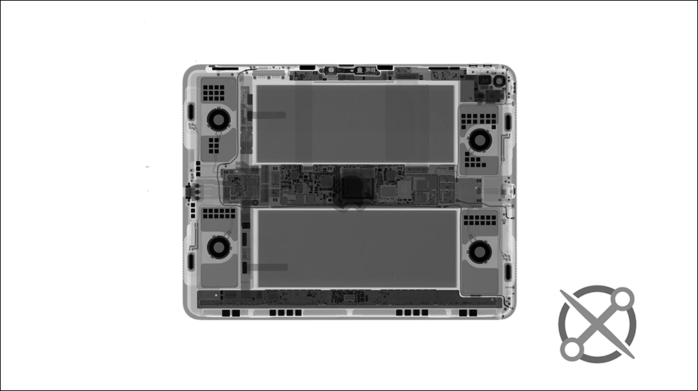 M4 iPad Pro 拆解，揭示內部銅製蘋果Logo 幫助散熱（同場加映：Apple Pencil Pro 拆解） - 電腦王阿達