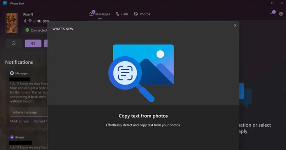 Windows 將開放直接複製 Android 照片內文字的便利功能 - 電腦王阿達