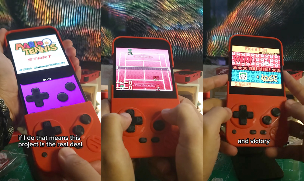 設計師開發 iPhone Gameboy 手機殼 WeirdBoy ， 1 步反裝達到更真實的 Gameboy 遊戲體驗 - 電腦王阿達
