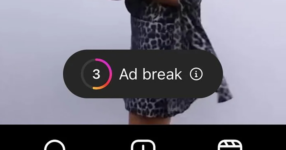 Instagram 飽受批評的「打斷式廣告」