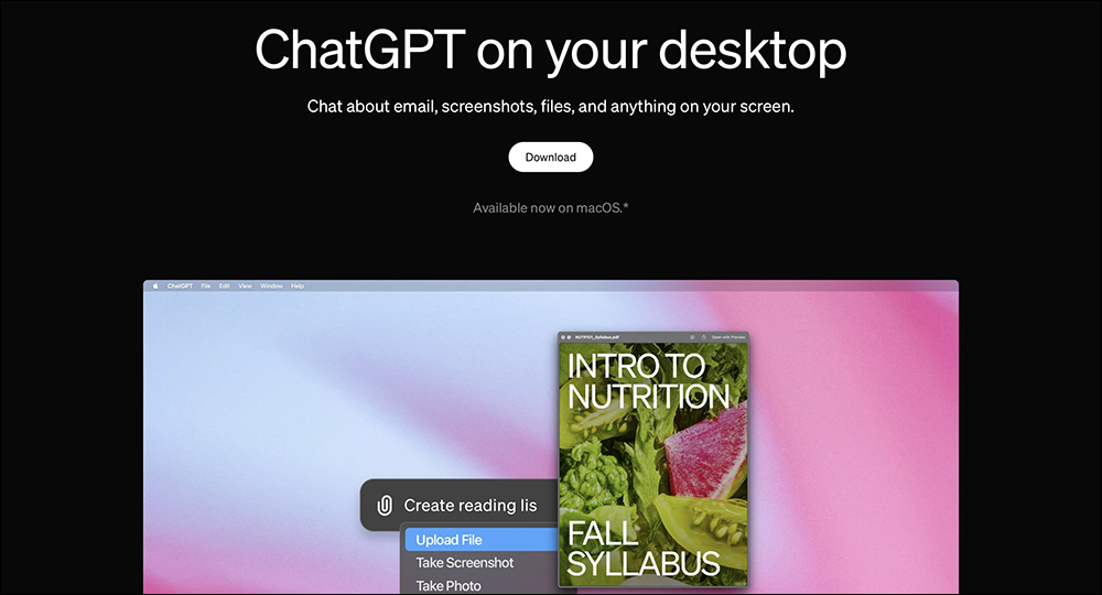 Die Chatgpt-App Ist Offiziell Für Alle Mac-Benutzer Geöffnet (Siehe Download) – Computer King Ada