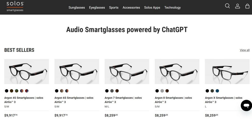 Chatgpt-4O Segen! Solos Airgo™ 3 Smart-Brille Mit Sofortiger Übersetzung Und Unterstützung Bei Verschiedenen Lebensabfragen – Computer King Ada