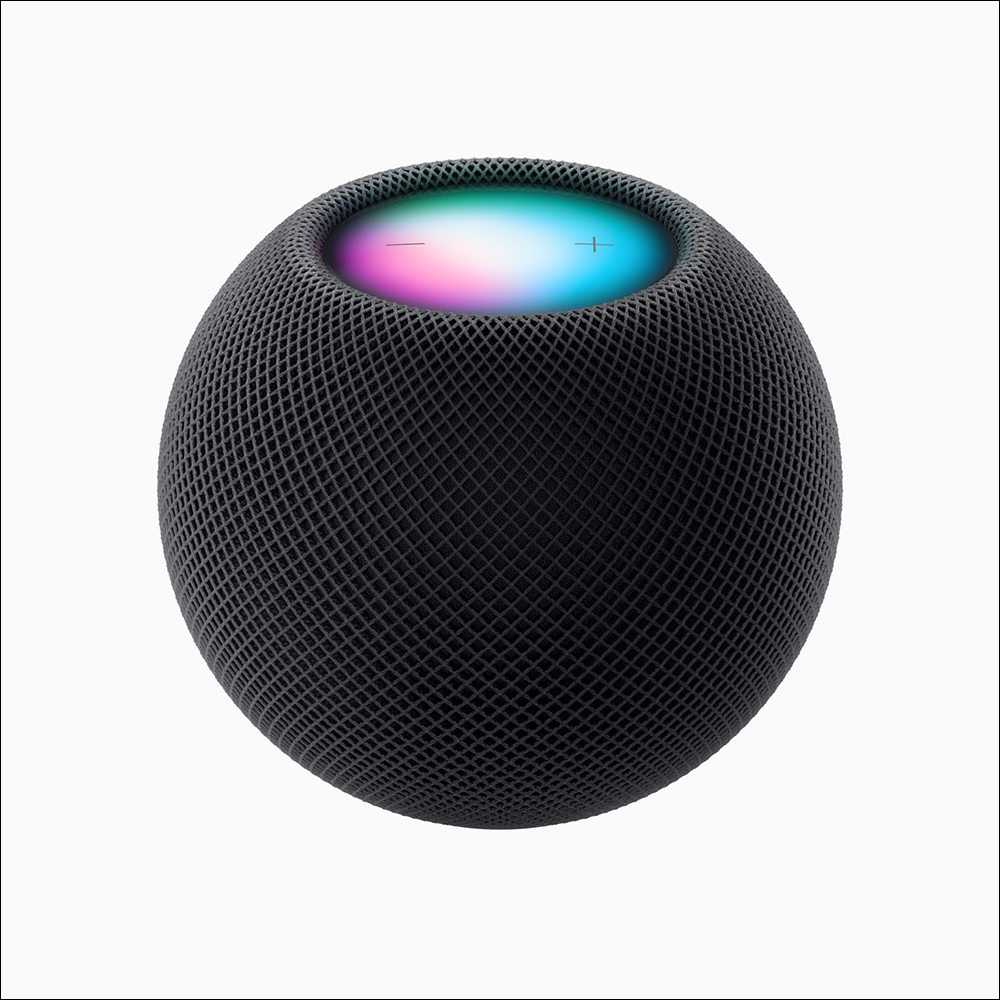 Apple 推出全新「午夜色」 HomePod mini ，以取代原本的「太空灰色」 - 電腦王阿達