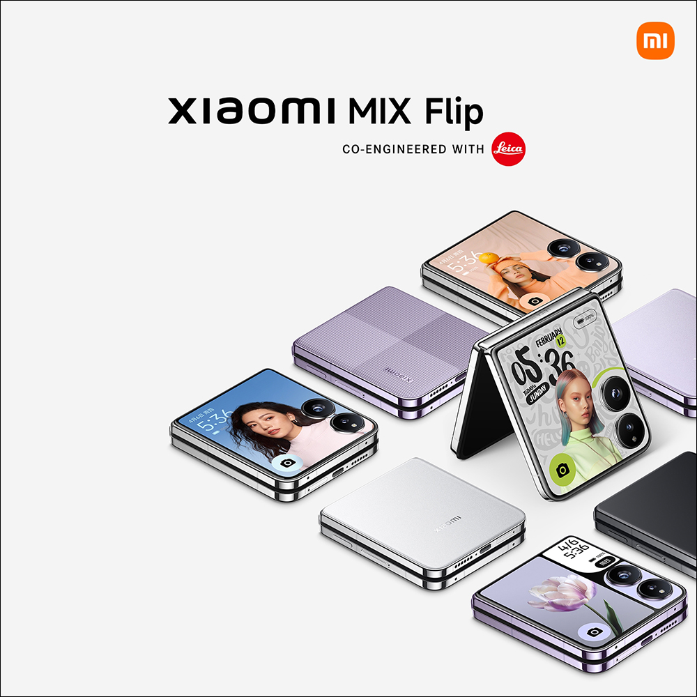 小米 Xiaomi MIX Flip 旗艦小折疊正式發表：4.01 吋1.5K超大外螢幕、還能養超可愛萌寵，另有拍立得相印機配件可玩！ - 電腦王阿達