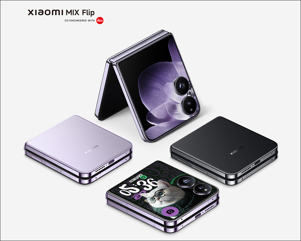 小米 Xiaomi MIX Flip 旗艦小折疊正式發表：4.01 吋1.5K超大外螢幕、還能養超可愛萌寵，另有拍立得相印機配件可玩！ - 電腦王阿達