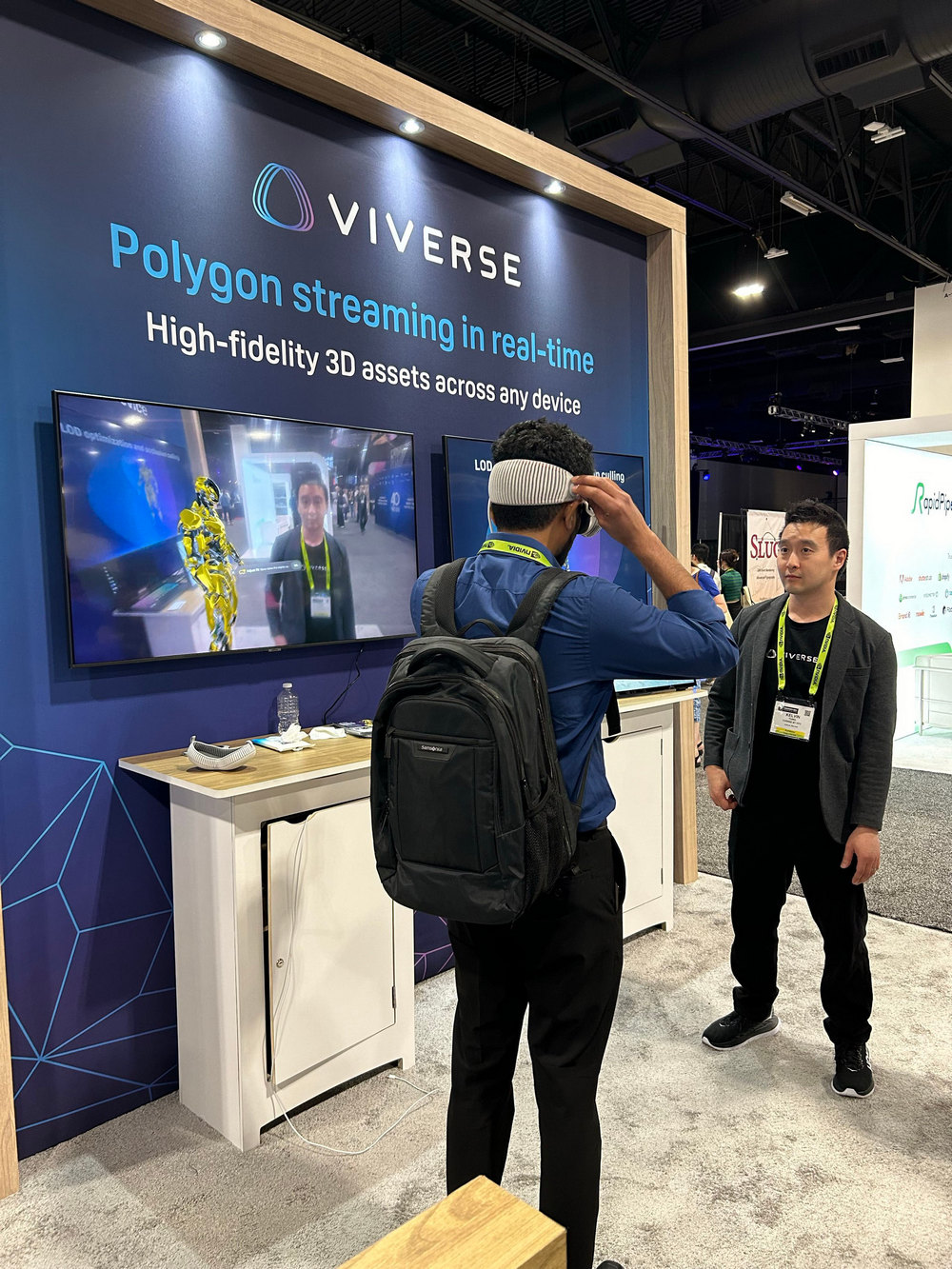 HTC 於 SIGGRAPH 2024 宣布將與NVIDIA 合作，展示 VIVERSE Polygon Streaming 技術 - 電腦王阿達