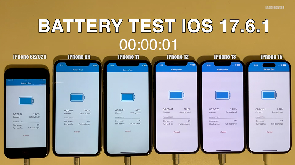 iOS 17.6.1 電池續航實測結果出爐：多數 iPhone 成績都進步了 - 電腦王阿達