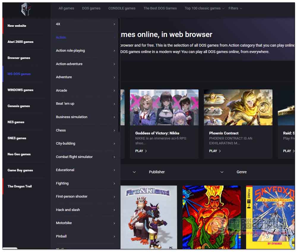 Play CLASSIC games 大量免費老 PC 遊戲用瀏覽器就能玩，無需安裝 - 電腦王阿達