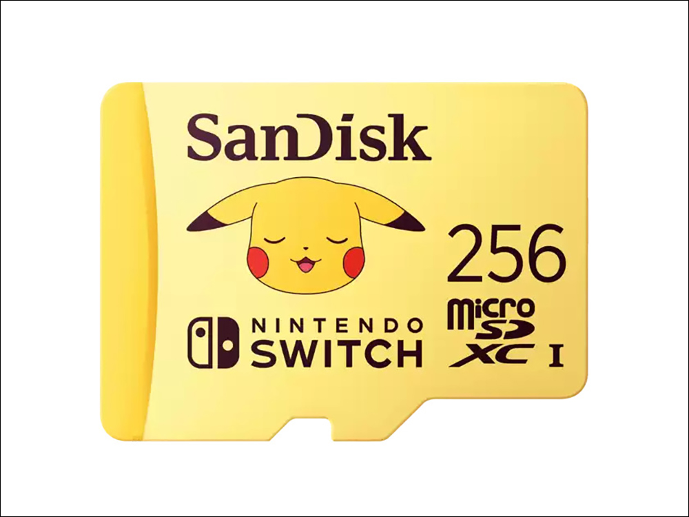 SanDisk 推出全新寶可夢聯名款 microSD 卡，1TB 超大容量卡比獸卡登場！ - 電腦王阿達