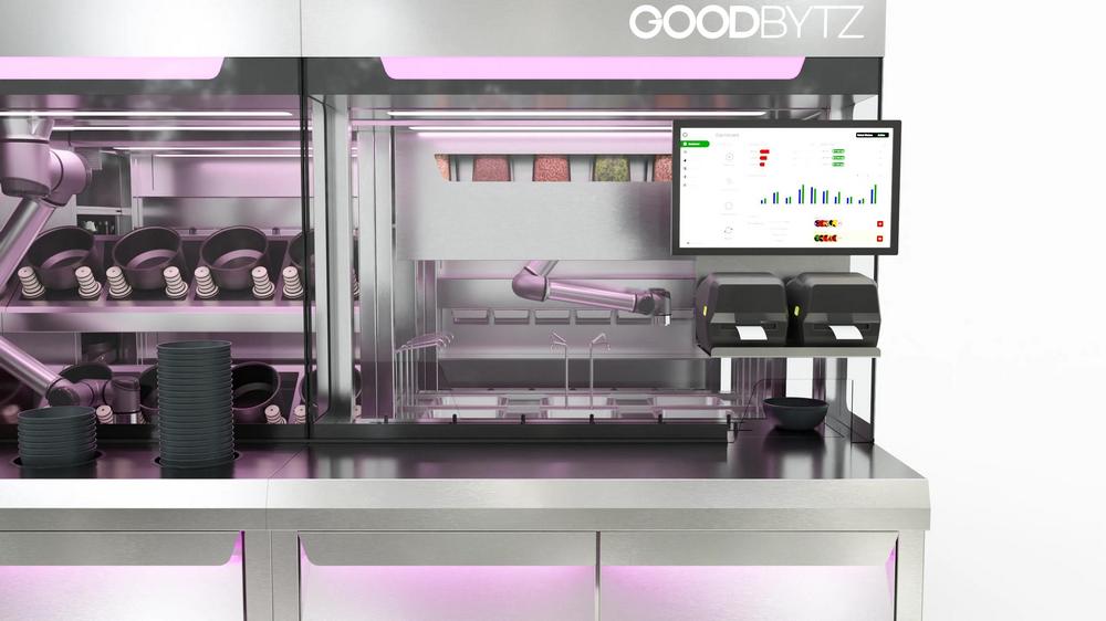 勞動力短缺時代的解決方案：全自動無人機器人廚房「GOODBYTZ」 - 電腦王阿達