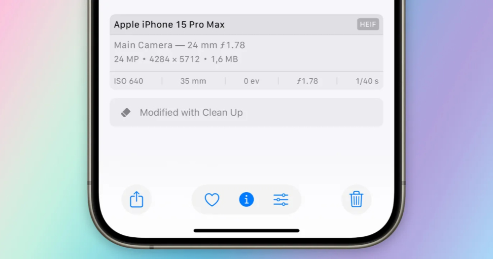 iOS 18.1 測試版新增 Clean Up AI 雜物去除功能，效果如何怎麼啟用看這篇 - 電腦王阿達