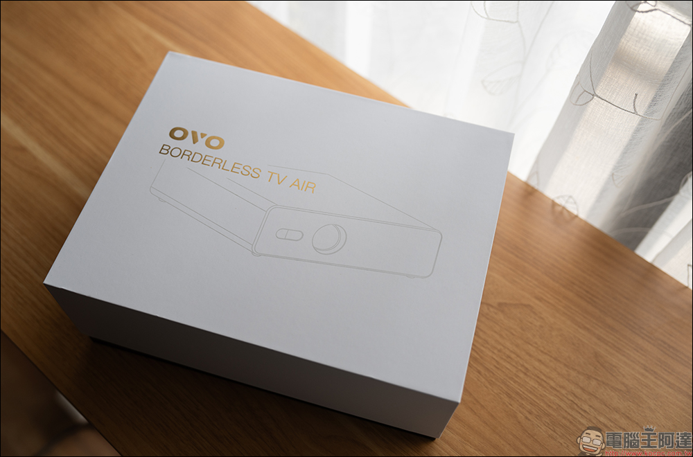 OVO K2-A 開箱｜高亮低碳無框電視Air，減碳83%的家庭影院新選擇 - 電腦王阿達