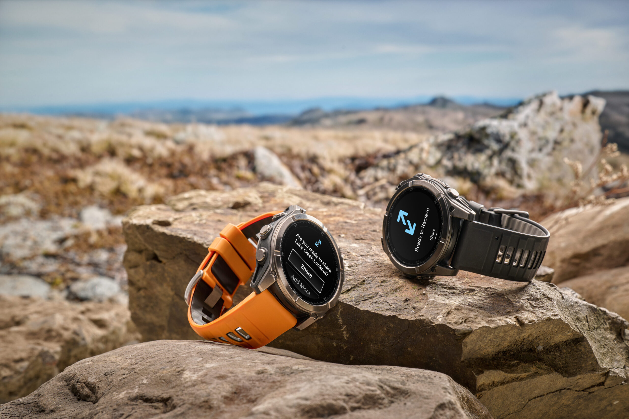 Garmin Share即時分享活動路線、重要位置訊息、訓練課表，無須手機配對