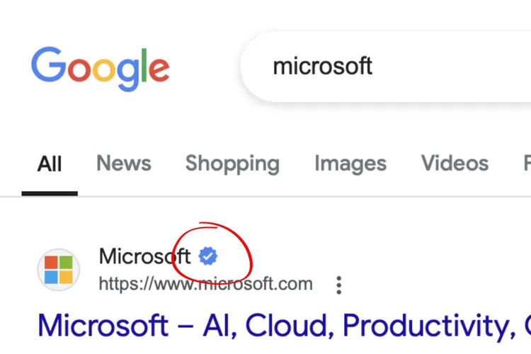 Google 搜尋結果開始顯示藍色的已驗證標記，但不保證可靠 - 電腦王阿達