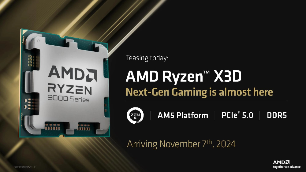 AMD 調降 Ryzen 9000 系列價格，並宣布 Ryzen 7 9800X3D 推出時間 - 電腦王阿達