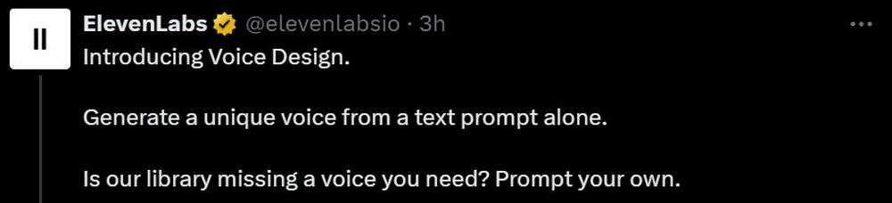 ElevenLabs 新功能「Voice Design」：用文字咒語生成專屬聲音 - 電腦王阿達